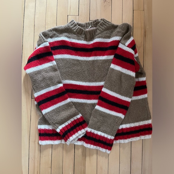 XS New without tags - Urban Outfitters Striped Boyfriend Sweater - Picture 4 of 4